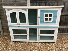 Double rabbit hutch for sale  MANSFIELD