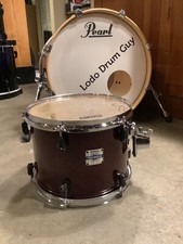 12" Yamaha Stage Custom NOUVEAU Rack Tom Drum TRANS RED 9x12 BOM #BX5 comprar usado  Enviando para Brazil