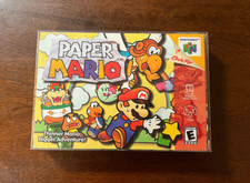 Paper Mario (Nintendo 64, 2001) Novo Na Caixa 100% Completo Autêntico - Testado comprar usado  Enviando para Brazil
