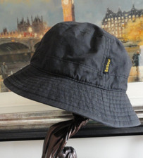 Barbour black bucket for sale  LOUGHTON