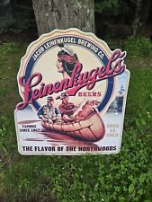 Vintage leinenkugel tin for sale  Minocqua