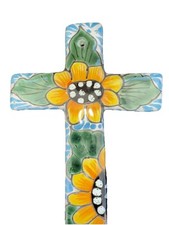 Cruz de parede pequena Talavera comprar usado  Enviando para Brazil