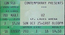 Concert ticket stub for sale  Minneapolis