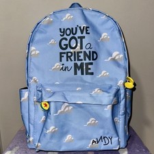 Usado, Mochila Toy Story Pixar You’ve Got A Friend In Me Blue Clouds Andy em excelente estado usado comprar usado  Enviando para Brazil