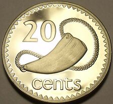RARO FIJI 1980 PROVA 20 CENTAVOS~APENAS 2.500 CUNHADAS~TABUA NA CORRENTE~FRETE GRÁTIS~ comprar usado  Enviando para Brazil
