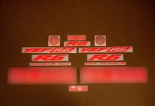Adesivos para gráficos personalizados de decalques vermelhos reflexivos de luz YZF R6 comprar usado  Enviando para Brazil