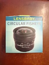 Lensbaby circular fisheye usato  Verceia