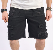 Calça jeans curta casual shorts jeans rasgado shorts jeans desgastado shorts masculinos curtos comprar usado  Enviando para Brazil