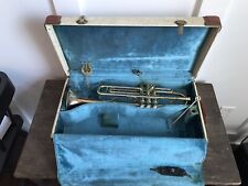 Vintage Raro 1962 Holton Trompete Profissional Modelo 50 Com Estojo Original Legal! comprar usado  Enviando para Brazil