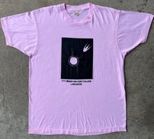 Usado, Camisa Vintage Tela Estrelas Adulto Grande Rosa Ponto Único Anos 80 Meteoro Universitário comprar usado  Enviando para Brazil