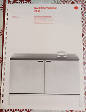 Advertising sheet knoll d'occasion  Expédié en Belgium