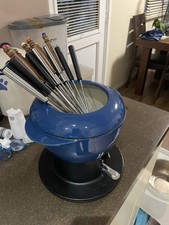 Creuset fondue set for sale  TONBRIDGE