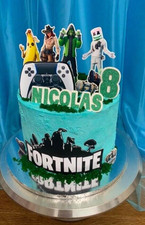 Fortnite cake topper for sale  DUNSTABLE