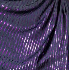 Black purple glittery for sale  UK