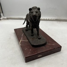 Scultura leone bronzo usato  Roma