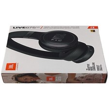 Fones de ouvido supra-auriculares sem fio JBL Live 675NC cancelamento de ruído - NOVA CAIXA ABERTA comprar usado  Enviando para Brazil