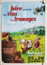 Affiche 20e foire d'occasion  La Courtine