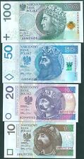 Serie billets polonais d'occasion  Nîmes