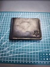 Handmade leather wallet for sale  MANCHESTER