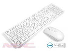 Pacote combo de mouse e teclado sem fio Dell KM636 branco francês (Refurb), usado comprar usado  Enviando para Brazil