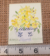 Orginial miniature watercolor for sale  Fairhope