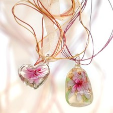 Blown glass flower for sale  Ocklawaha