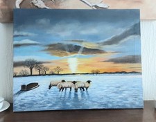 Winter landscape sheep for sale  CARNFORTH