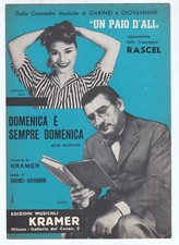 Spartito renato rascel usato  Settimo Torinese