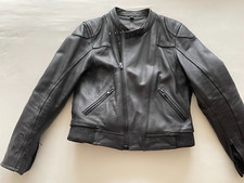 Schwarze damen motorradjacke gebraucht kaufen  Obertshausen