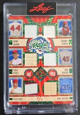Banco Leaf Seasons In The Sun Rose Aaron Carew Gibson Yastrzemski 12 adesivos 1/1 comprar usado  Enviando para Brazil