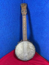 Ukulele Banjo Vintage May Bell Slingerland 4 Cordas Projeto Pré-Guerra Uke comprar usado  Enviando para Brazil