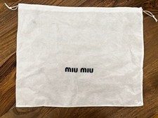 Dust bag miu usato  Milano