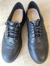 Clarks stylish brogue for sale  LARGS