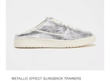Zara metallic slingback for sale  UK