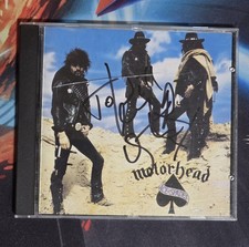 Motorhead Ace Of Spades CD Imprensa do Reino Unido Assinado por Lemmy Ian Fraser Kilmister  comprar usado  Enviando para Brazil
