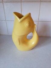 Large gurglepot yellow for sale  SHEFFIELD