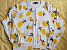 lemon cardigan ladies for sale  NEWARK