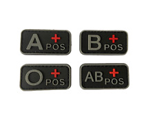 Blutgruppen pvc patch gebraucht kaufen  Taunusstein
