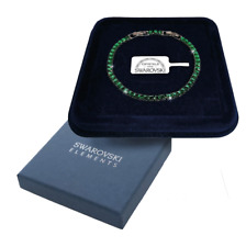 Bracciale tennis verde usato  Bergamo
