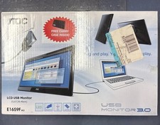 Monitor LED AOC E1659FWU 15,6 polegadas widescreen novo - caixa aberta comprar usado  Enviando para Brazil