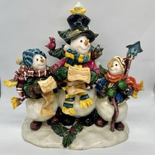 Christmas caroling snowmen for sale  Waterford
