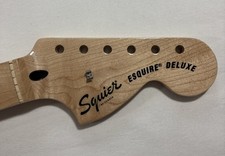 2023 Squier Paranormal Esquire Deluxe braço de guitarra bordo 21 trastes brilho total comprar usado  Enviando para Brazil