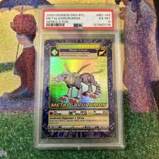 BGS 8 Metal Garurumon Holo BO-149 2000 Series 3 Digimon Digi Battle Holo Foil  comprar usado BGS 8 Metal Garurumon Holo BO-149 2000 Series 3 Digimon Digi Battle Holo Foil  comprar usado  Enviando para Brazil