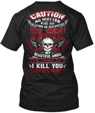 Camiseta I Love My Wife feita nos EUA tamanho P a 5XL comprar usado  Enviando para Brazil