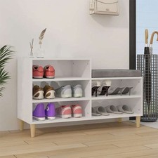 Schuhregal hochglanz weiß gebraucht kaufen  Leun