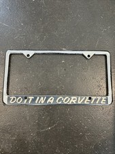 Vintage corvette license for sale  Atlanta