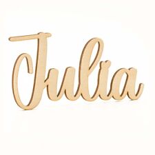 Holz schriftzug personalisiert gebraucht kaufen  Salzweg