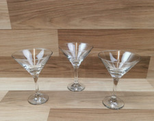 Clear glass cocktail for sale  TAUNTON