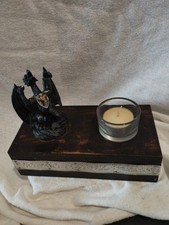 Drachen kerzenhalter holz gebraucht kaufen  Würzburg