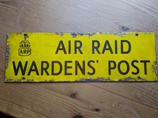 air raid warden for sale  LOUTH